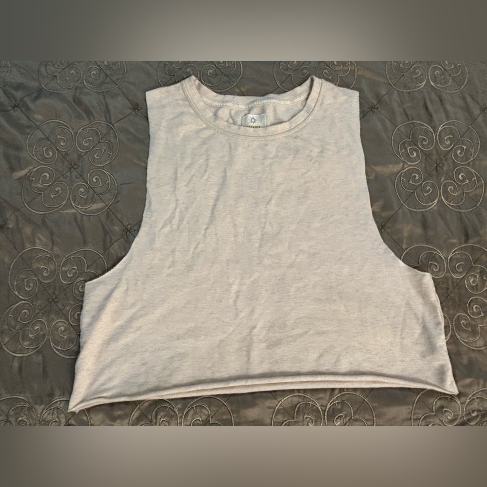 Aerie Offline Muscle Cropped Tank Top